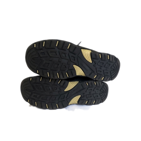 Lands End Womens Waterproof Puffer Brown Strap Mid Calf Boot Sz 8.5M EUC - Picture 6 of 6